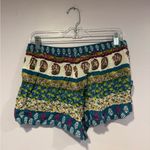 American Eagle paisley multi colored flowy shorts Photo 3