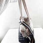 Oliver Thomas Kitchen Sink Colorblock Tote Quilted Bag Purse Gray Black Photo 4