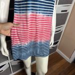 Sandiva Stripe Ombré Dress Size Small Orange Photo 4