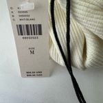 AGOLDE Anthropologie Val Asymmetric Cream Tee Size M NWT Photo 11