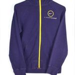 Nike Livestrong Purple Zip Up Athletic Sport Long Sleeve Jacket S Photo 2