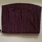 ECI NWT Evening by  New York pink stripe sparkle Night Out sleeveless top, size M Photo 5