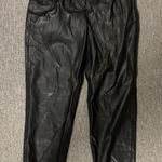 ZARA  Leather Faux Pants Photo 0