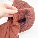 Princess Polly Womens Gauzy Cotton Milkmaid Puff Sleeve Lorna Romper Size 4 Photo 4