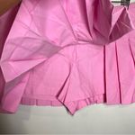 ZARA  pink pleated skort women’s size large new with tags‎ modern contemporary Photo 4