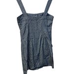 Derek Lam Indigo Blue Button Front Casual Dress Sz 8 Photo 10