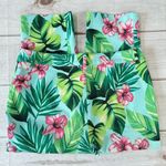 Chico's Chico’s Perfect Stretch Capri Pants Tropical Floral Print Size 1/8 Photo 6