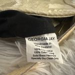 Georgia Jay Zaha Patent Butter Snake Embossed Baguette Bag Handbag HTF Photo 5