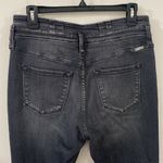 New KanCan for Maurices Skinny High Rise Black Jeans petal waistline 80s size 29 Gray Photo 4
