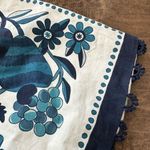 Farm Rio  Tropical Tiles Linen Blend Mini Dress Photo 9