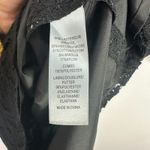 Adrianna Papell 6 Black Lace Sheer Sleeve Dress Classic Elegant Cocktail Party Photo 6