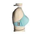 PINK - Victoria's Secret PINK Victoria’s Secret Light Blue Bikini Top Size 34DD – Push-Up Swim Top Photo 3