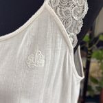 Lauren Ralph Lauren White LRL Embroidered Lace Detail Tank Top Size M Photo 2