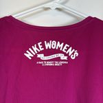 Nike  Dri-Fit We Run DC Magenta Shirt Size Small EUC #5523 Photo 3