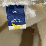 Old Navy Women's Full Zip Sherpa Jacket Cream Brown Size XS Extra Small Photo 3