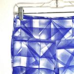 Athleta Chaturanga Purple & White Geometric Print Capri Leggings Photo 1