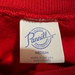 Adorable Vintage 1990s Y2K Cat and Mouse Christmas Sweatshirt Pannill Medium Red Photo 14