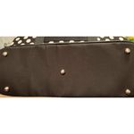 Black and White Insulated Dot Tote with Jane and a Black Bow 20" Long x 14" Tall Photo 2