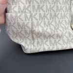 Michael Kors  Morgan Medium Logo Tote Bag Vanilla Acorn Gold Hardware MK Photo 7