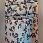 Maurice's NEW  Women 10 Soft Leopard Print Button Front Short Skirt Faux Suede Photo 2