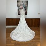 Gorgeous Casablanca Taffeta Halter Wedding Gown! White Size 12 Photo 5