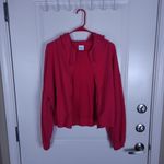 Outdoor Voices  Women's Hoodie Full Zip Pink Size M Photo 2