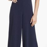 Love by Design Navy One-Shoulder Jumpsuit, M, NWT Photo 0
