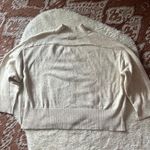 Loft Flecked Mock Neck Poncho Sweater Photo 5