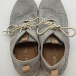 Toms  Womens Cabrillo Fashion Shoes Drizzle Grey Chambray‎ - Size W9 Photo 0