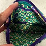 Vera Bradley Purple Floral Clutch Photo 4