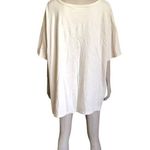 Aerie Light Tan Short Sleeve Oversized Top Photo 3