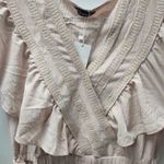 Simplee Apparel Simplee Ruffle Lace Inset Flounce Hem Tiered Maxi Peasant Dress Photo 9