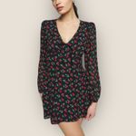 Reformation  | Ferris Dress | Cherry Pie Print | Size 6 | NWT Photo 1