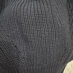 French Connection  Black Knit Sweater Photo 4