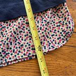 J.Crew Mercantile Mixed Media Shirt Floral Hem Long Sleeve J7339 Medium Photo 9