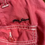 Ralph Lauren POLO Jeans Bermuda Shorts Women’s 10 Coral Pink Y2K Baggy Tie Hem Photo 7