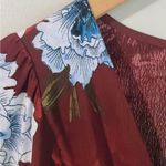 Anthropologie Plenty by Tracy Reese Aleah Floral Ruffle Hem Dress Photo 4