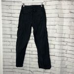American Eagle  Baggy Cargo Pants Jogger Black Women’s 6 Utility Straight Leg Y2K Photo 9