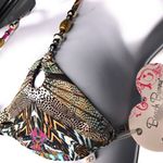 Beach Bunny  Urban Jungle Beaded Bikini Top NWT Photo 3