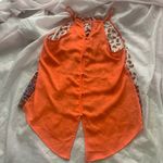 Sweet Wanderer orange mandala tank top Photo 4