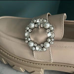 ALOHAS  Trailblazer Crystal Beige Loafer Shoe  Photo 3