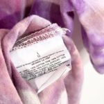 Old Navy  Large Top‎ Handmade Tie Dye Crochet Lace Pink Purple Short Sleeve 1644 Photo 3