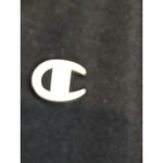 Champion  Sweatpants Black/White Zip hem / Rose Patch Women's Size Small Photo 2