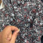 Veronica Beard Rory Dress Floral Print Silk Crepe Button Down Collared Mini Sz 6 Photo 8