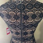 Vince Camuto  dress size 2 NEW black scalloped sequined lace cocktail dress Photo 6