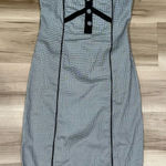 Living Dead Souls White Black Pinup Midi Dress Women’s Small White Photo 0