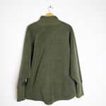 Aerie OFFLINE by Green Quarter-Zip Sherpa Fleece Pullover – Size XL Photo 1