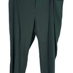 Lane Bryant The Allie Women's Green Dress Pants Sz 20 Business Casual Preppy Photo 0