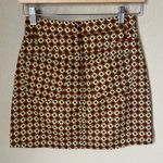 Reformation  Jackie printed mini denim skirt Photo 7