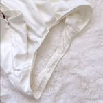 House Of CB Satin Wrap Neck Bodysuit S - White Photo 5